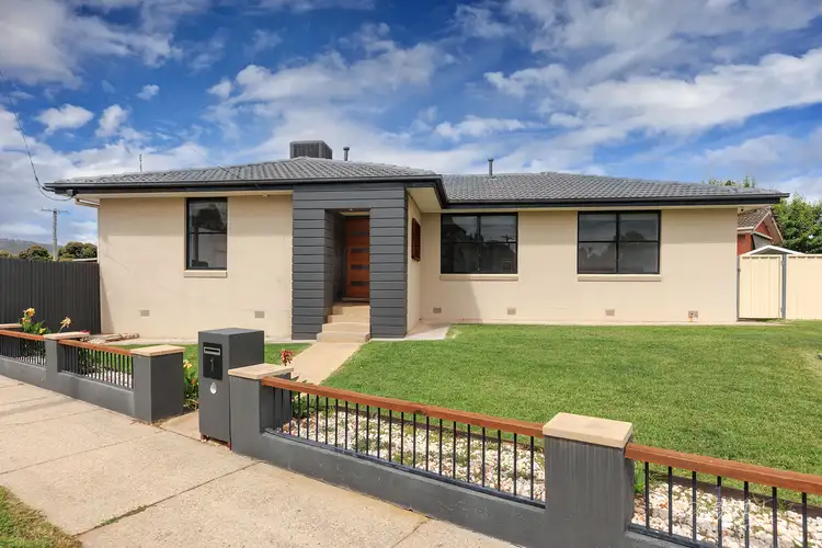 Main view of Homely house listing, 1 WARSAW CRESCENT, Wodonga VIC 3690
