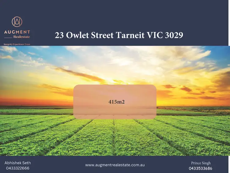 Main view of Homely land listing, 23 Owlet Street, Tarneit VIC 3029