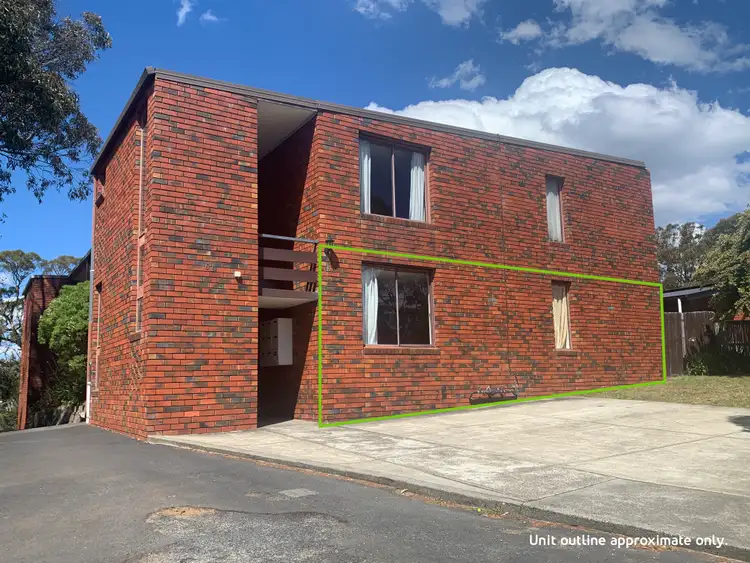 Second view of Homely apartment listing, 1/67 Olinda Grove, Mount Nelson TAS 7007