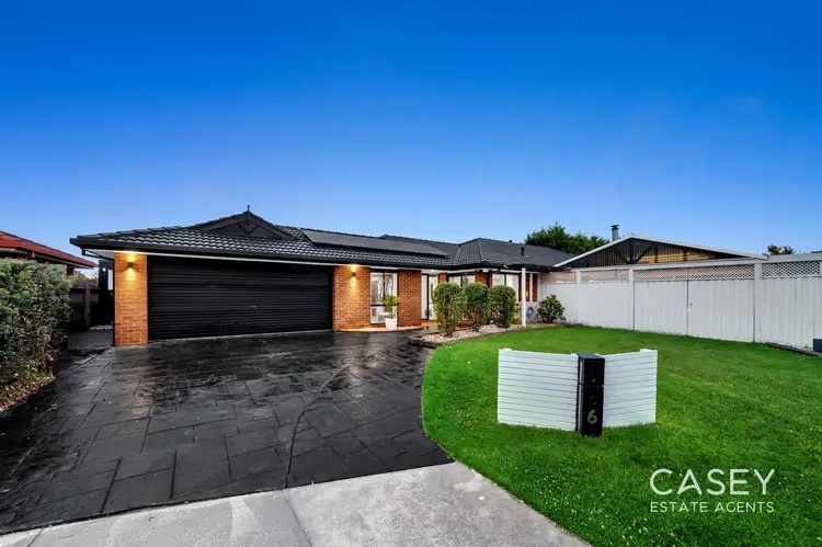 Second view of Homely house listing, 6 Emoh Close, Cranbourne VIC 3977