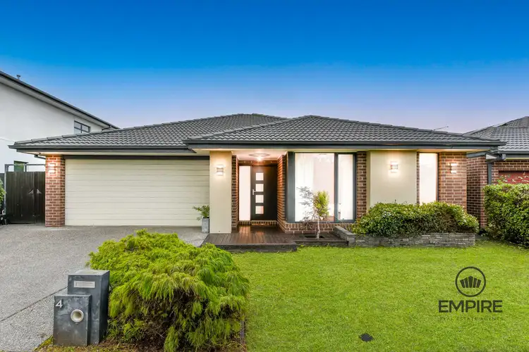 Main view of Homely house listing, 4 Lothbury Drive, Clyde North VIC 3978