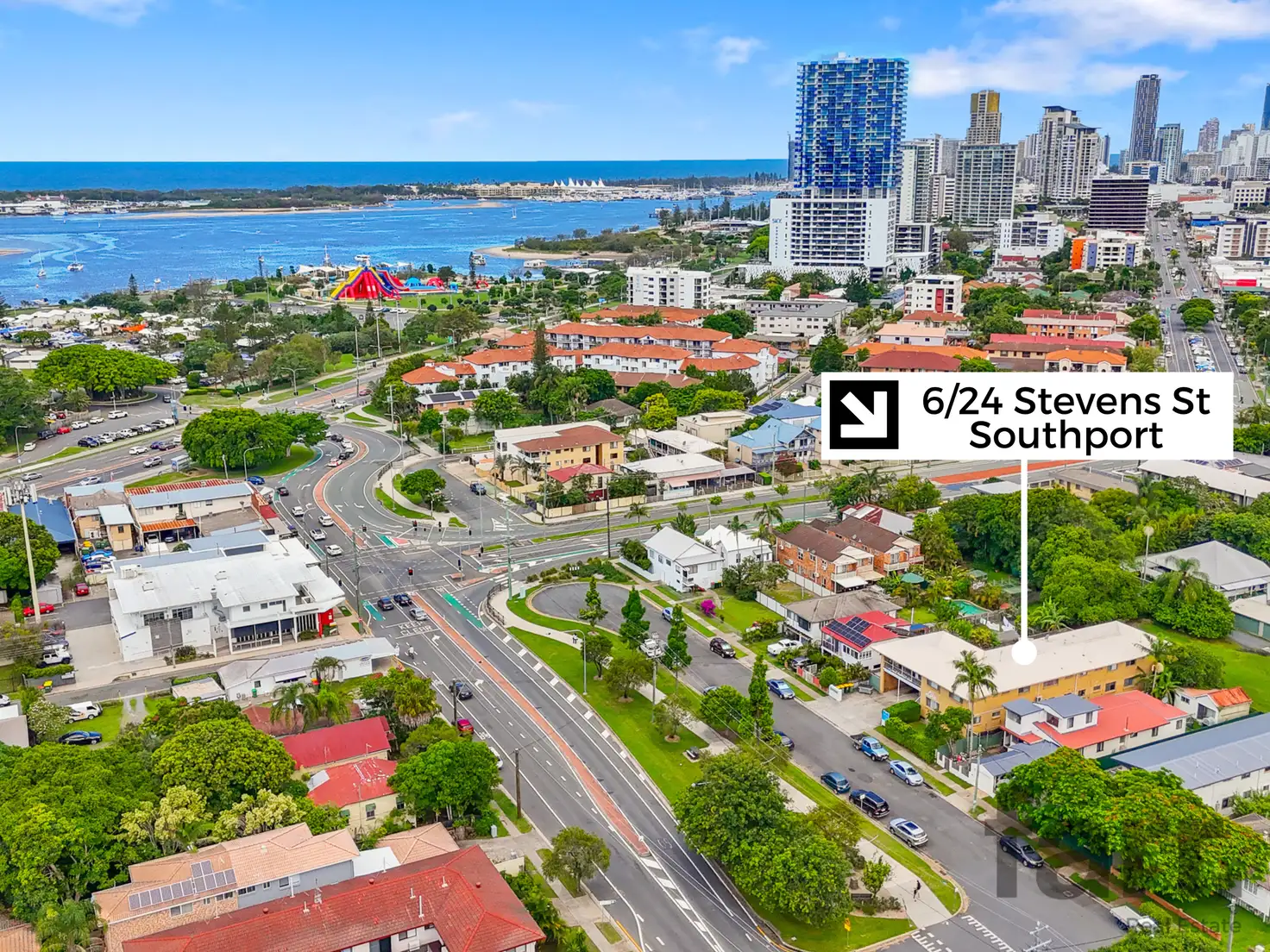 Main view of Homely apartment listing, 6/24 STEVENS STREET, Southport QLD 4215