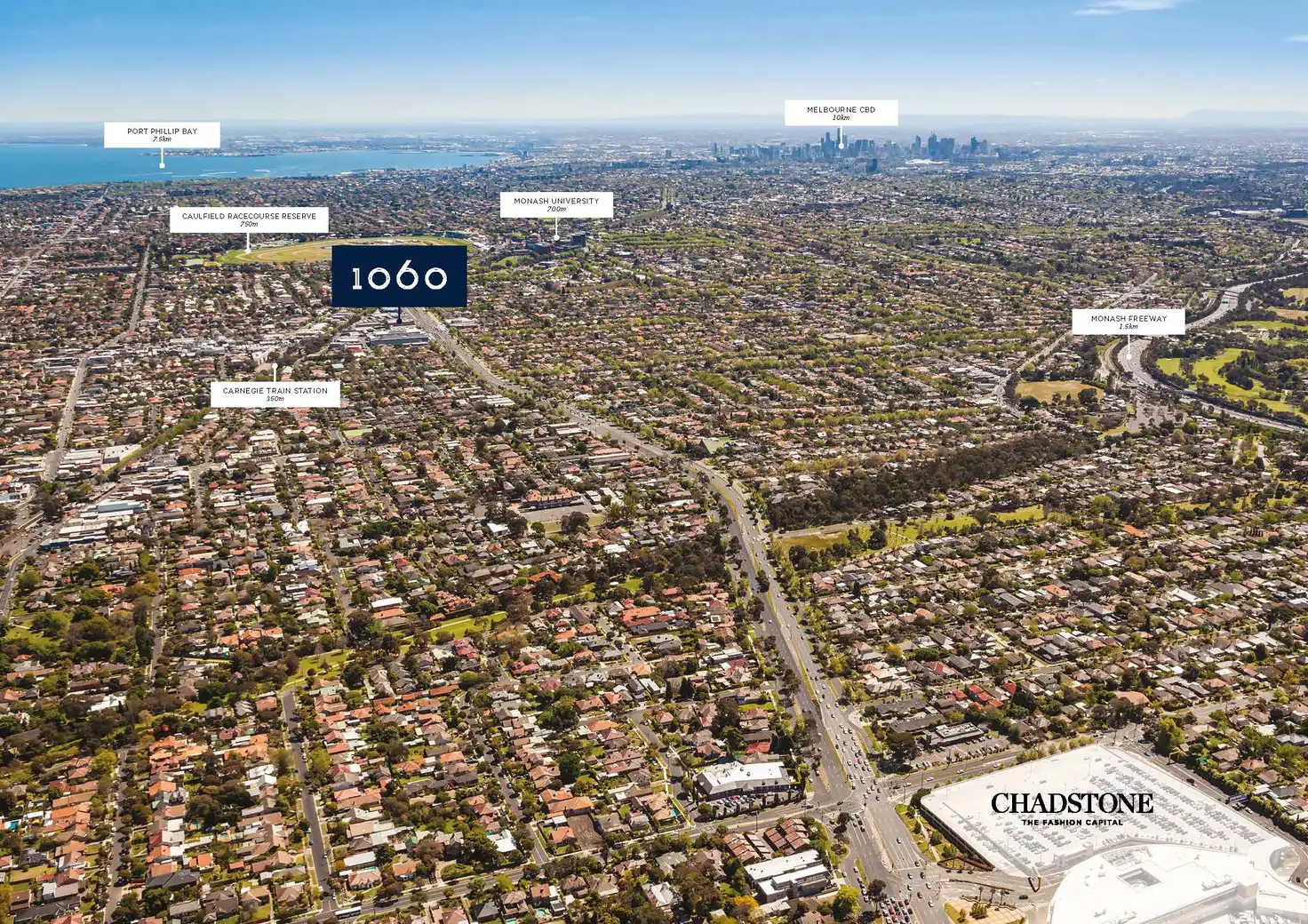 Main view of Homely apartment listing, 905/1060 Dandenong Road, Carnegie VIC 3163