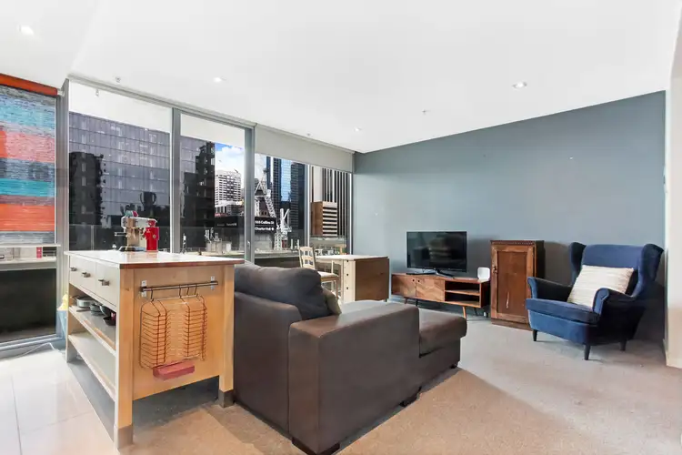 Second view of Homely apartment listing, 1302/8 Downie Street, Melbourne VIC 3000