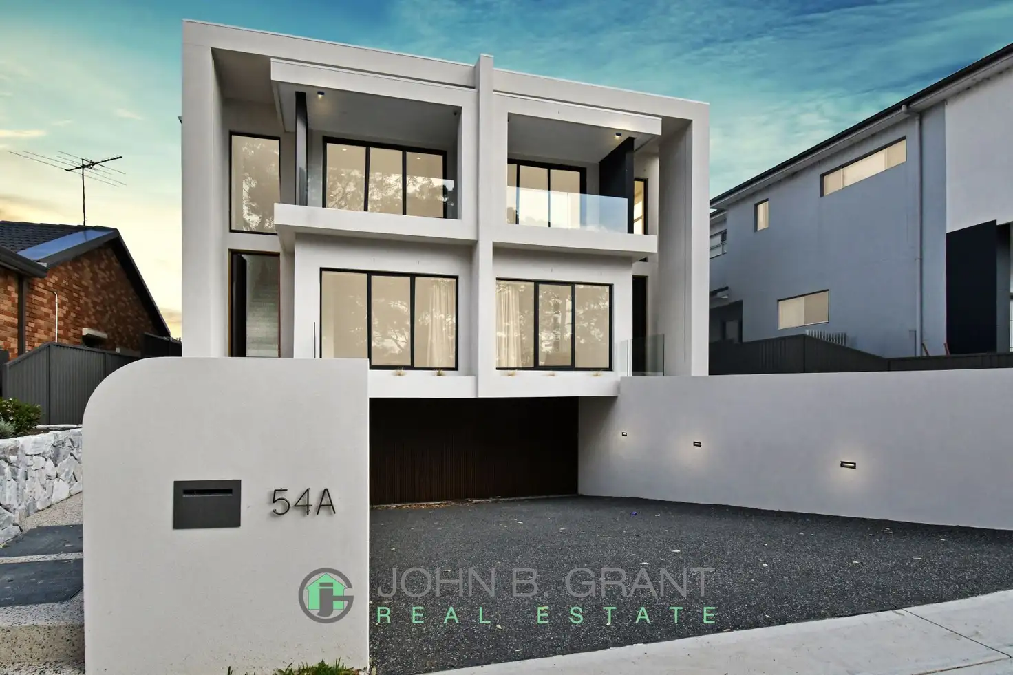 Main view of Homely semi-detached listing, 54A Rowley Road, Guildford NSW 2161