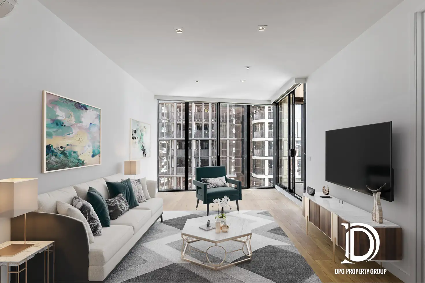 Main view of Homely apartment listing, 1010/677 La Trobe Street, Docklands VIC 3008