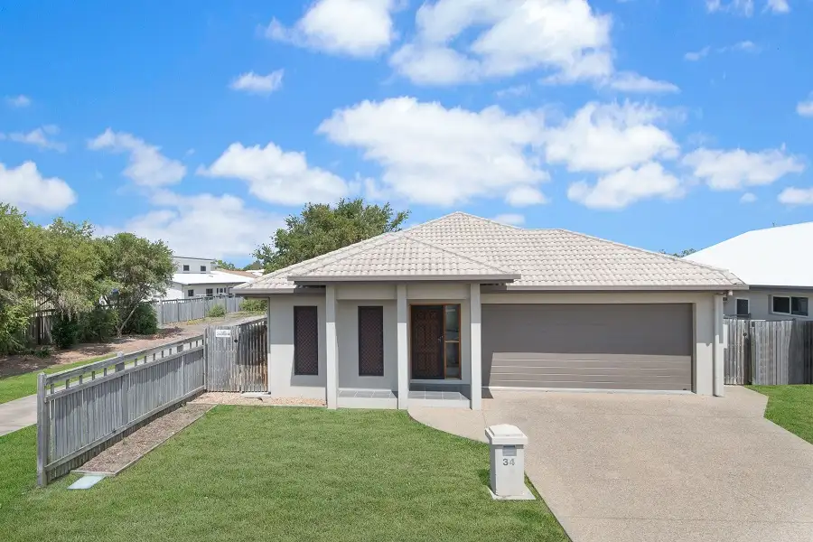 Main view of Homely house listing, 34 Dampier Crescent, Burdell QLD 4818
