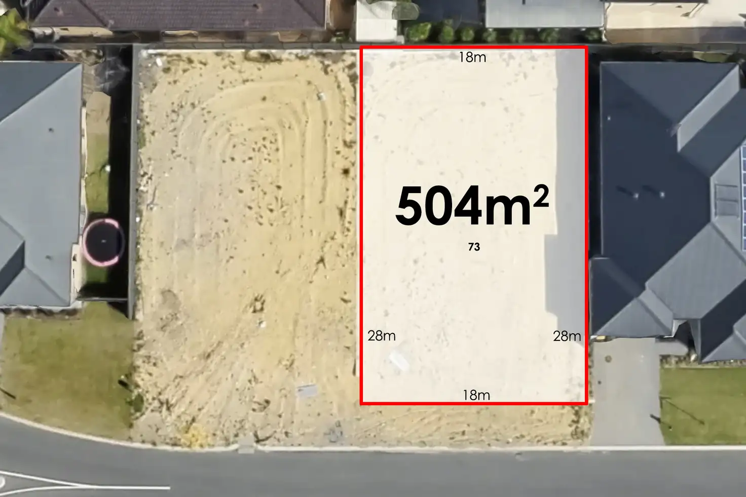 Main view of Homely land listing, 73 RAESIDE DRIVE, Landsdale WA 6065