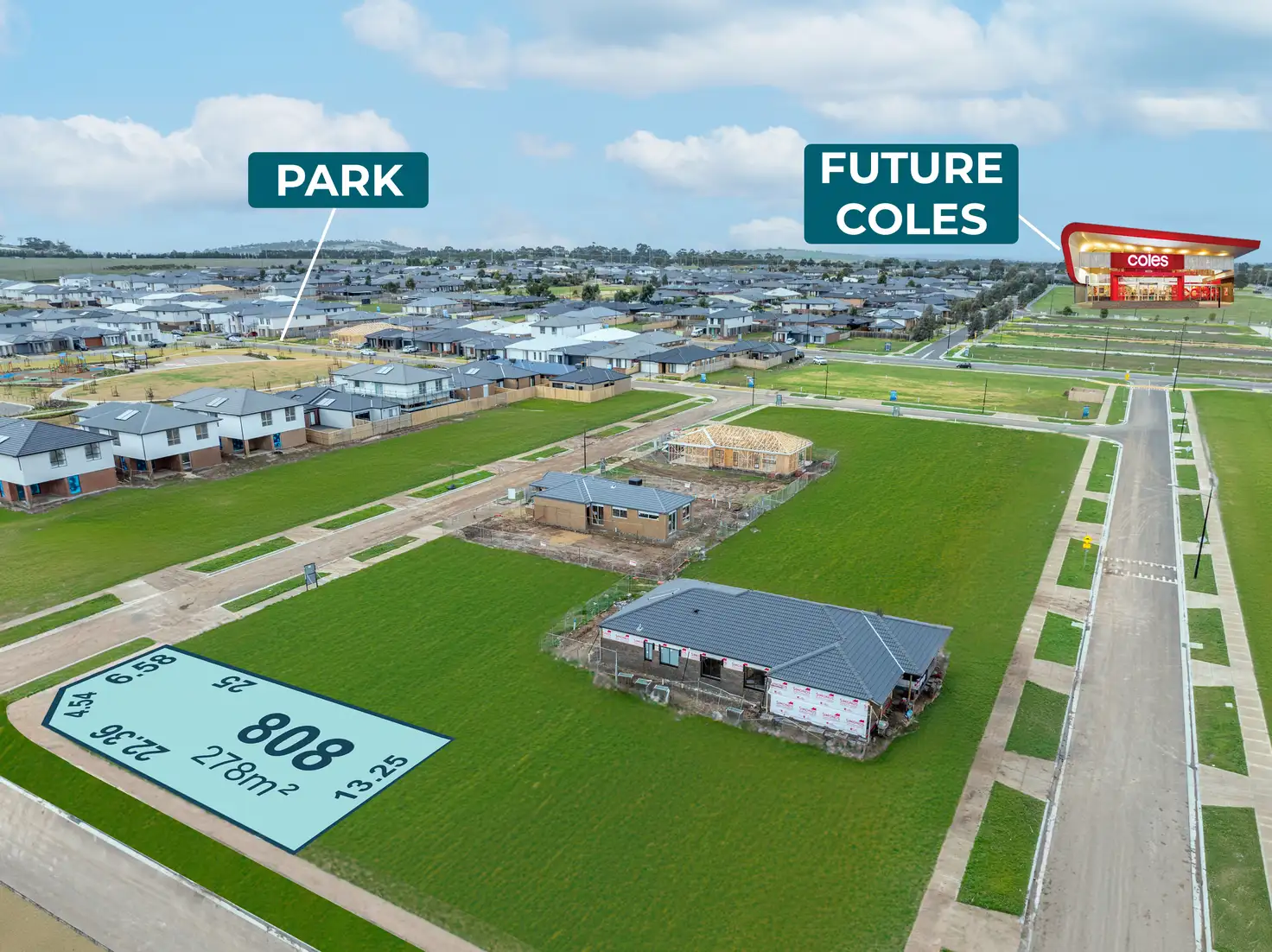 Main view of Homely land listing, LOT 808, 19 Bud Street, Diggers Rest VIC 3427