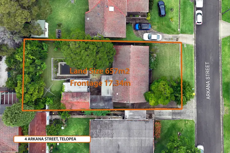 Main view of Homely house listing, 4 Arkana Street, Telopea NSW 2117