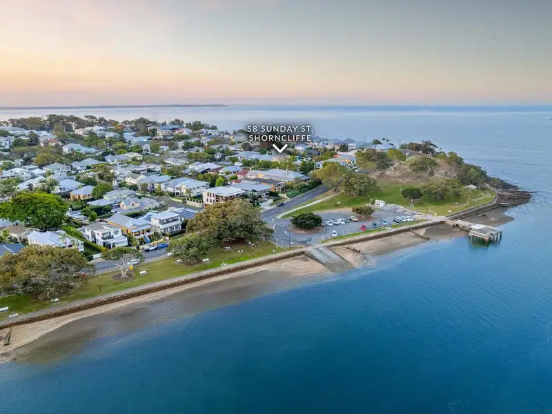 Main view of Homely house listing, 58 Sunday Street, Shorncliffe QLD 4017