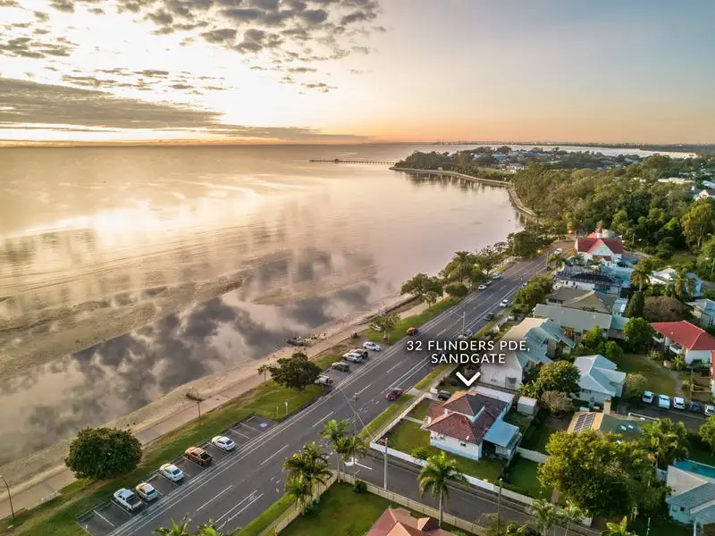 Main view of Homely house listing, 32 Flinders Parade, Sandgate QLD 4017