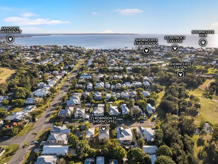 Second view of Homely house listing, 11 Robinson Street, Shorncliffe QLD 4017