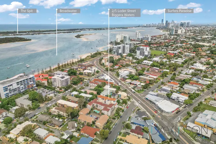Second view of Homely apartment listing, 2/5 Loder Street, Biggera Waters QLD 4216