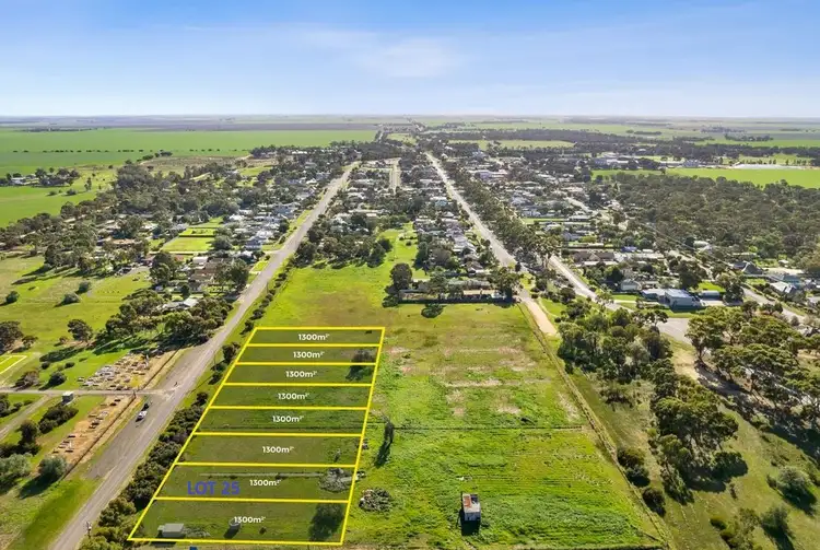 Main view of Homely land listing, LOT 25, 87-101 Dyer Street, Rupanyup VIC 3388