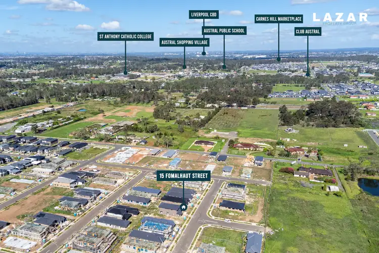 Third view of Homely land listing, 15 Fomalhaut Street, Austral NSW 2179