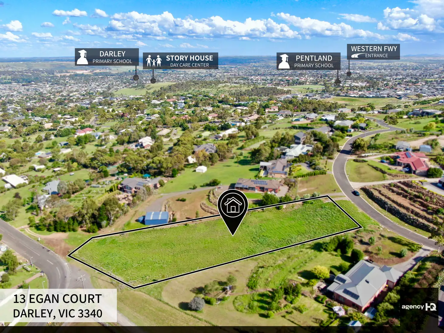 Main view of Homely land listing, 13 Egan Court, Darley VIC 3340