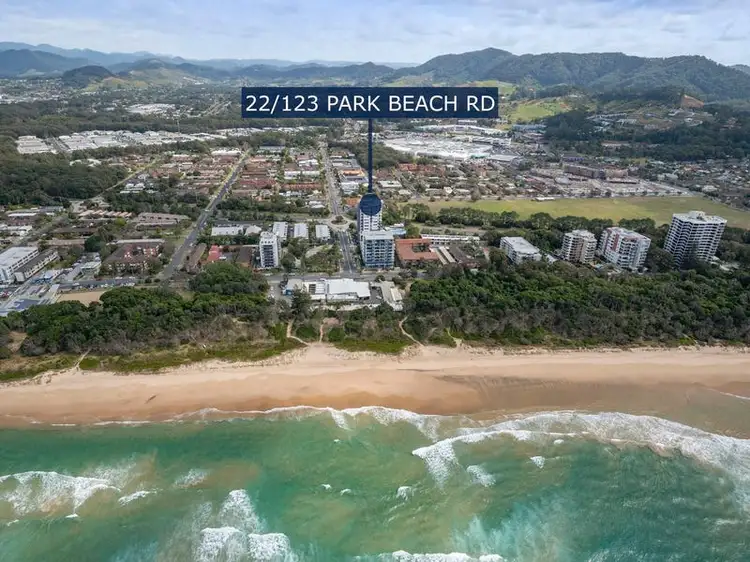 Main view of Homely apartment listing, 22/123 Park Beach Road, Coffs Harbour NSW 2450