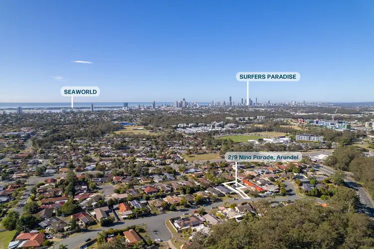 Main view of Homely semi-detached listing, 2/9 Nina Parade, Arundel QLD 4214