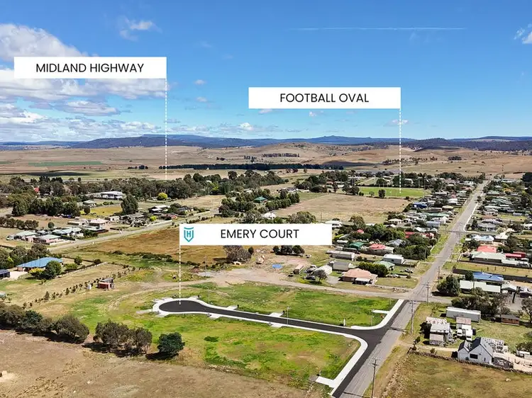 Sixth view of Homely land listing, 1 Emery Court, Oatlands TAS 7120