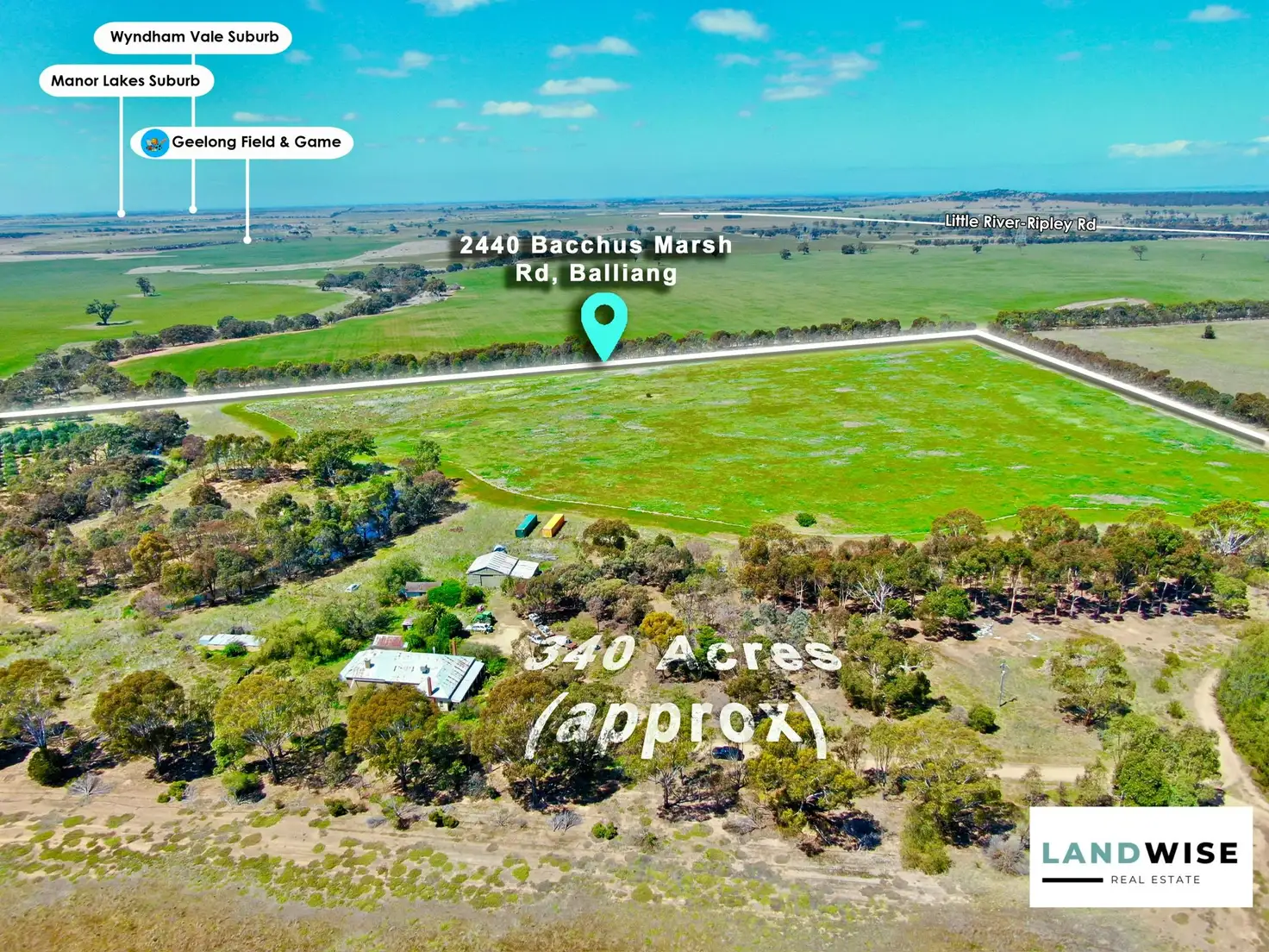 Main view of Homely rural property listing, 2440 bacchus Marsh road, Balliang VIC 3340