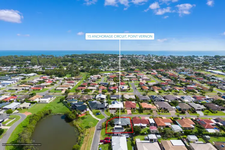 Second view of Homely house listing, 15 Anchorage Circuit, Point Vernon QLD 4655
