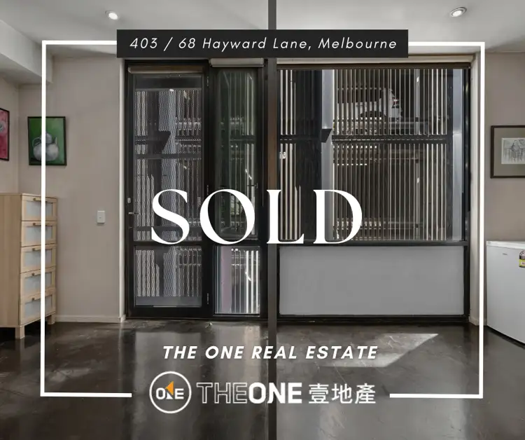 Main view of Homely apartment listing, 403/68 Hayward Lane, Melbourne VIC 3000