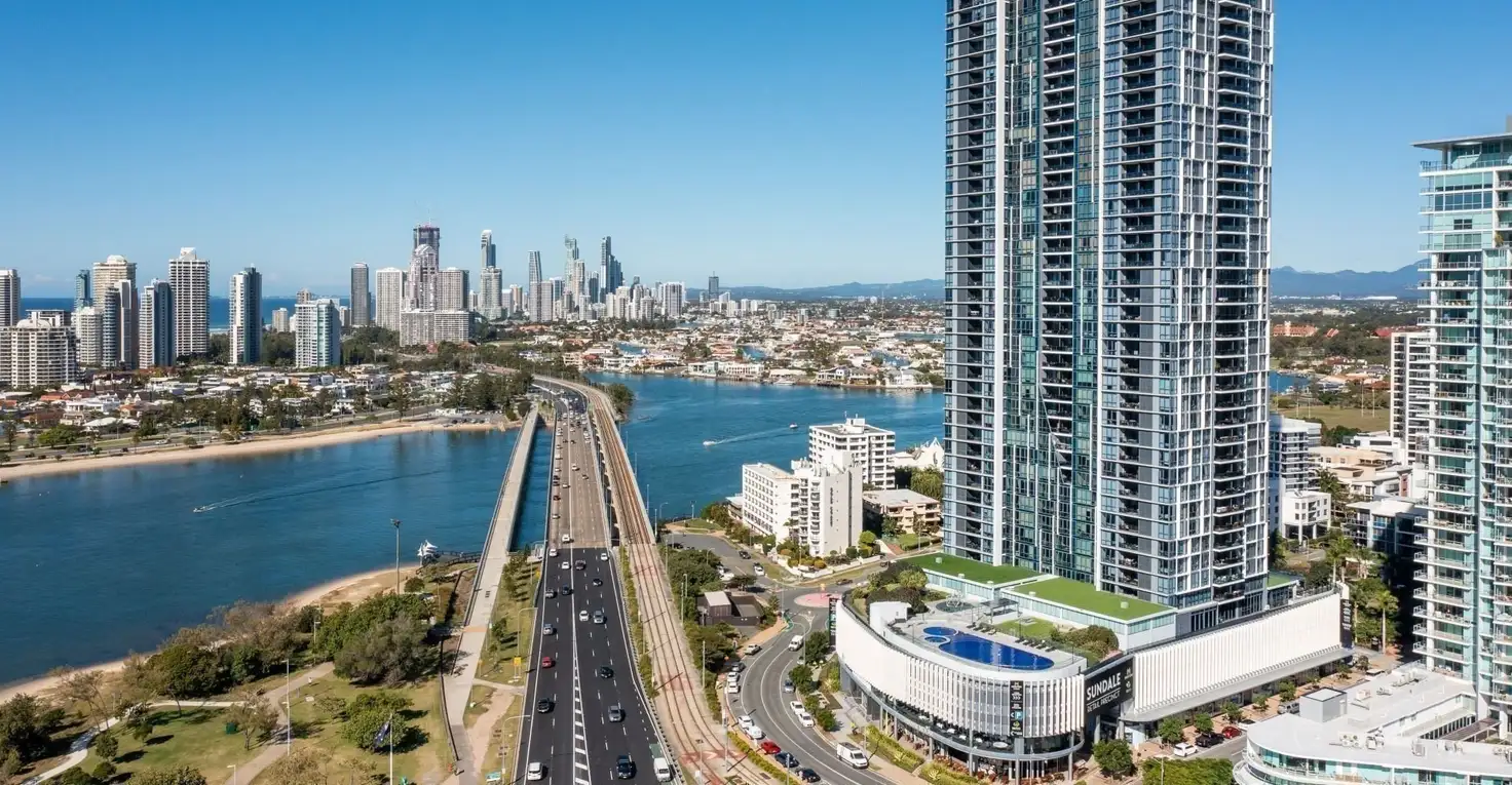 Main view of Homely apartment listing, 1605/2 Como Crescent, Southport QLD 4215