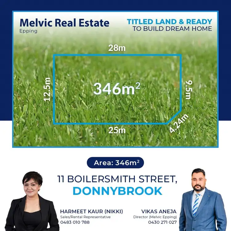 Main view of Homely land listing, 11 Boilersmith Street, Donnybrook VIC 3064