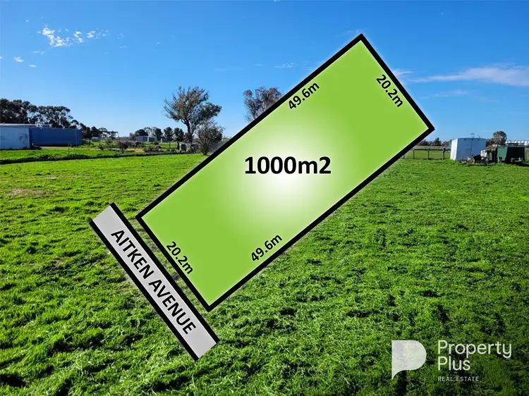 Main view of Homely land listing, 48 Aitken Avenue, Donald VIC 3480
