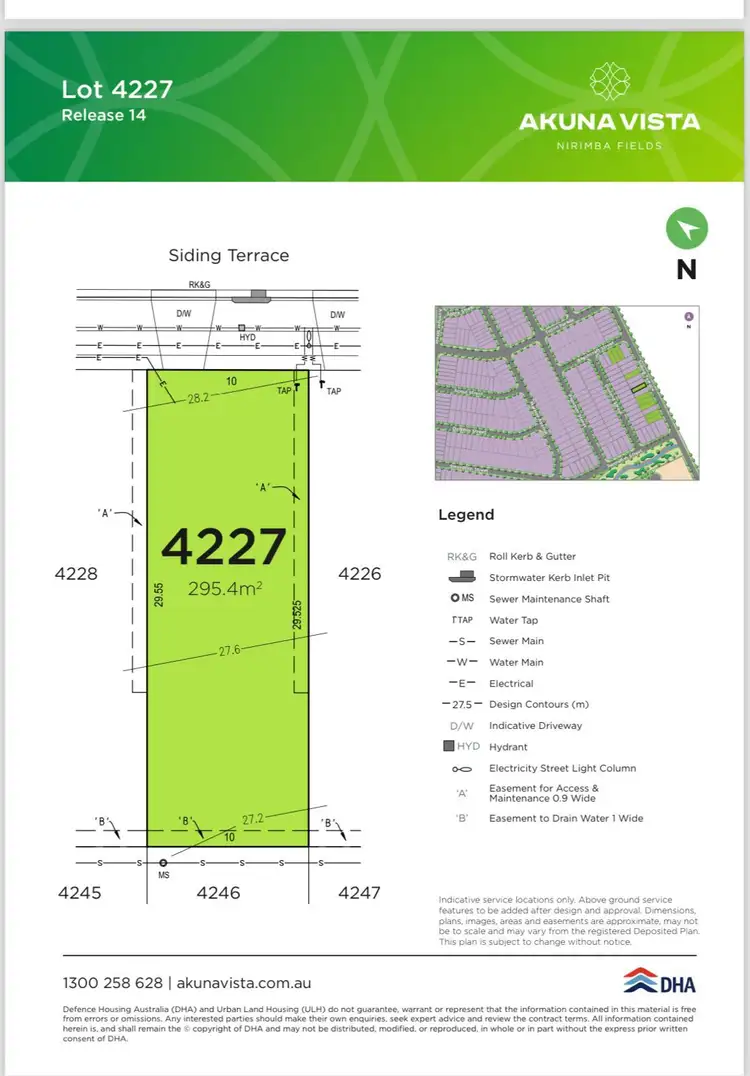 Main view of Homely land listing, 136 Siding Terrace, Schofields NSW 2762