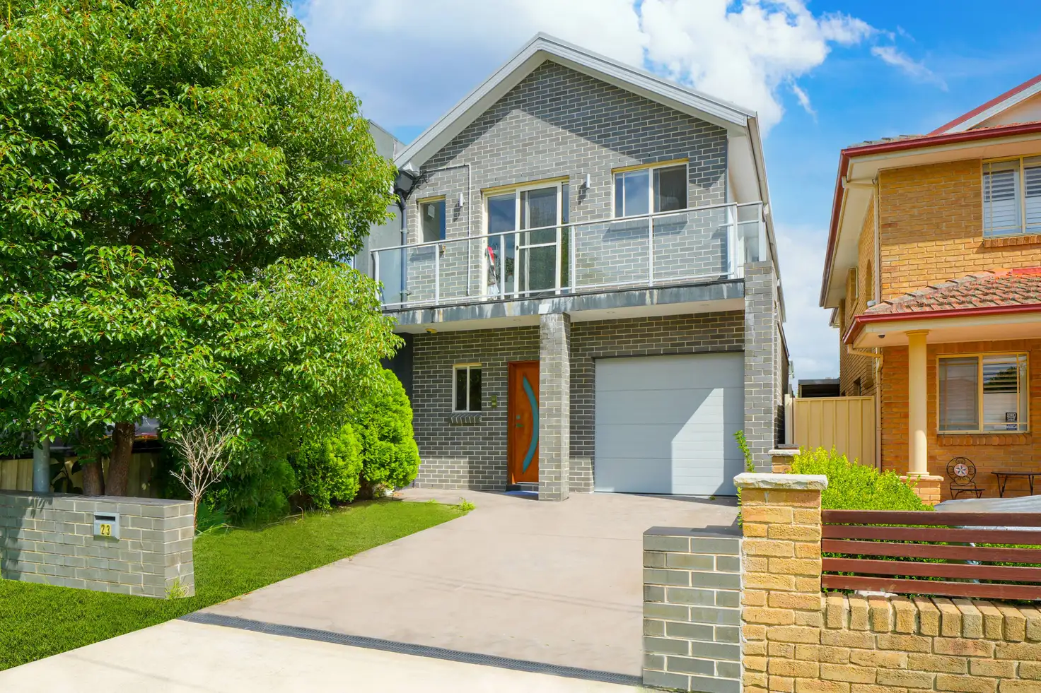 Main view of Homely semi-detached listing, 23 Murdock Street, Guildford NSW 2161