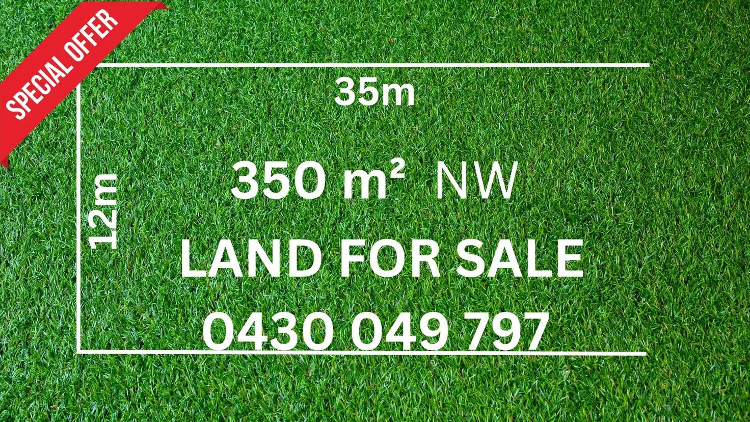 Main view of Homely land listing, Address available on request