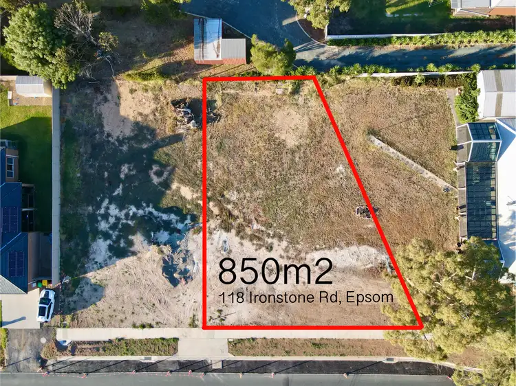 Main view of Homely land listing, 118 Ironstone Road, Epsom VIC 3551