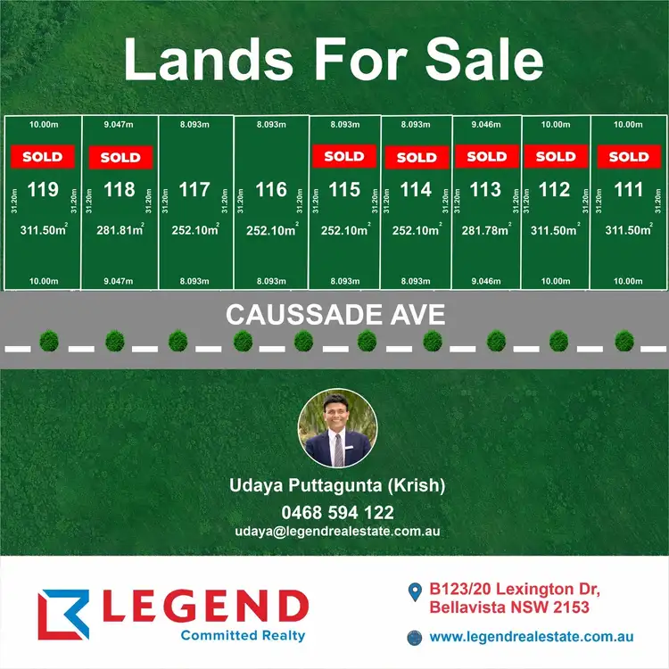 Fourth view of Homely land listing, LOT 116, 87-89 Ninth Avenue, Austral NSW 2179