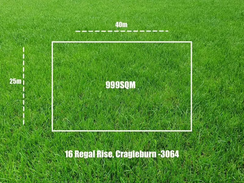 Main view of Homely land listing, 16 Regal Rise, Craigieburn VIC 3064