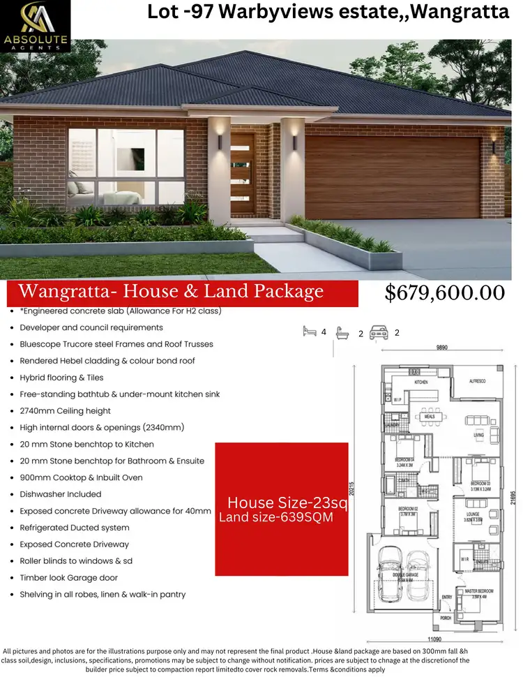 Second view of Homely house listing, Lot 97 Acacia street, Wangaratta VIC 3677