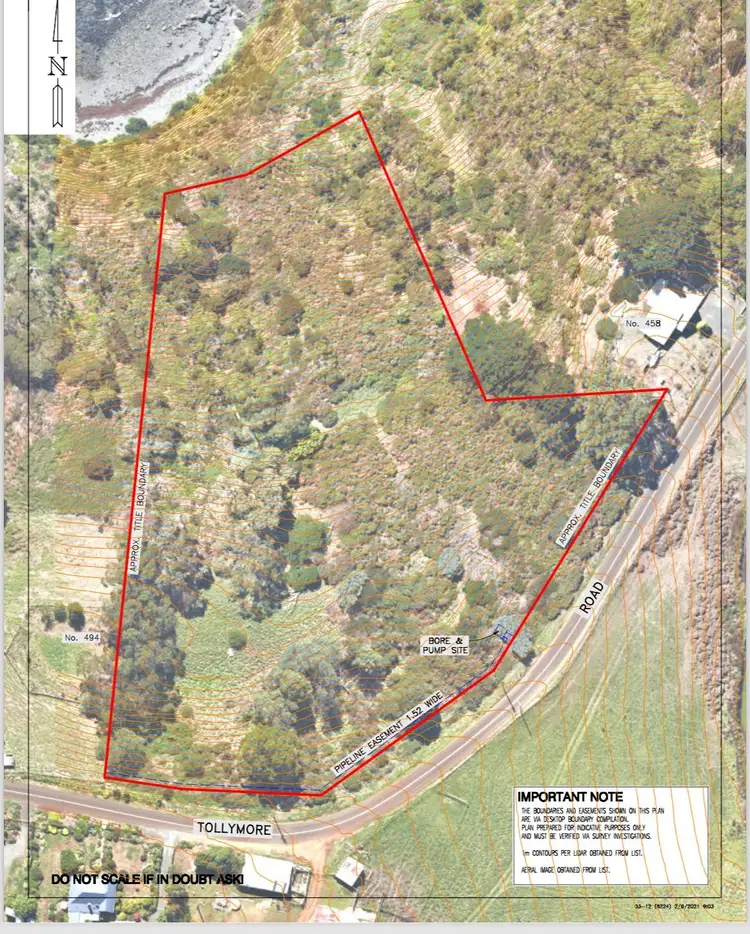 Sixth view of Homely land listing, 472 Tollymore Road, Table Cape TAS 7325