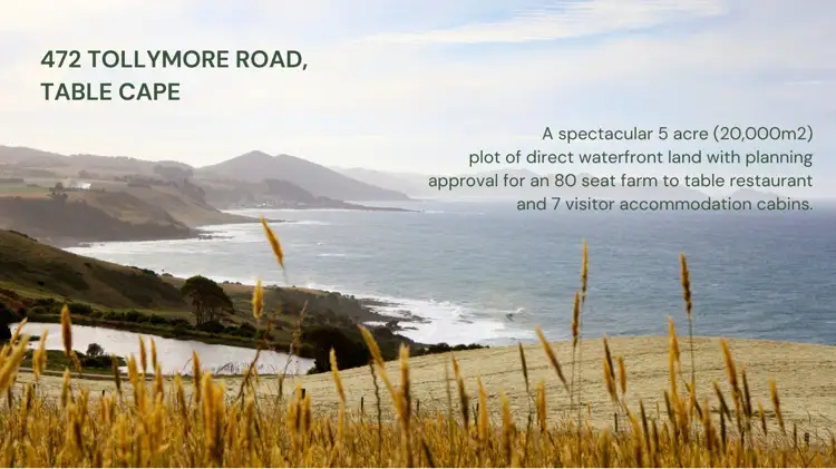 Seventh view of Homely land listing, 472 Tollymore Road, Table Cape TAS 7325