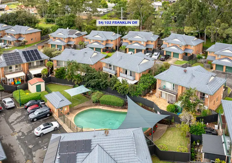 Second view of Homely townhouse listing, 54/102 Franklin Drive, Mudgeeraba QLD 4213