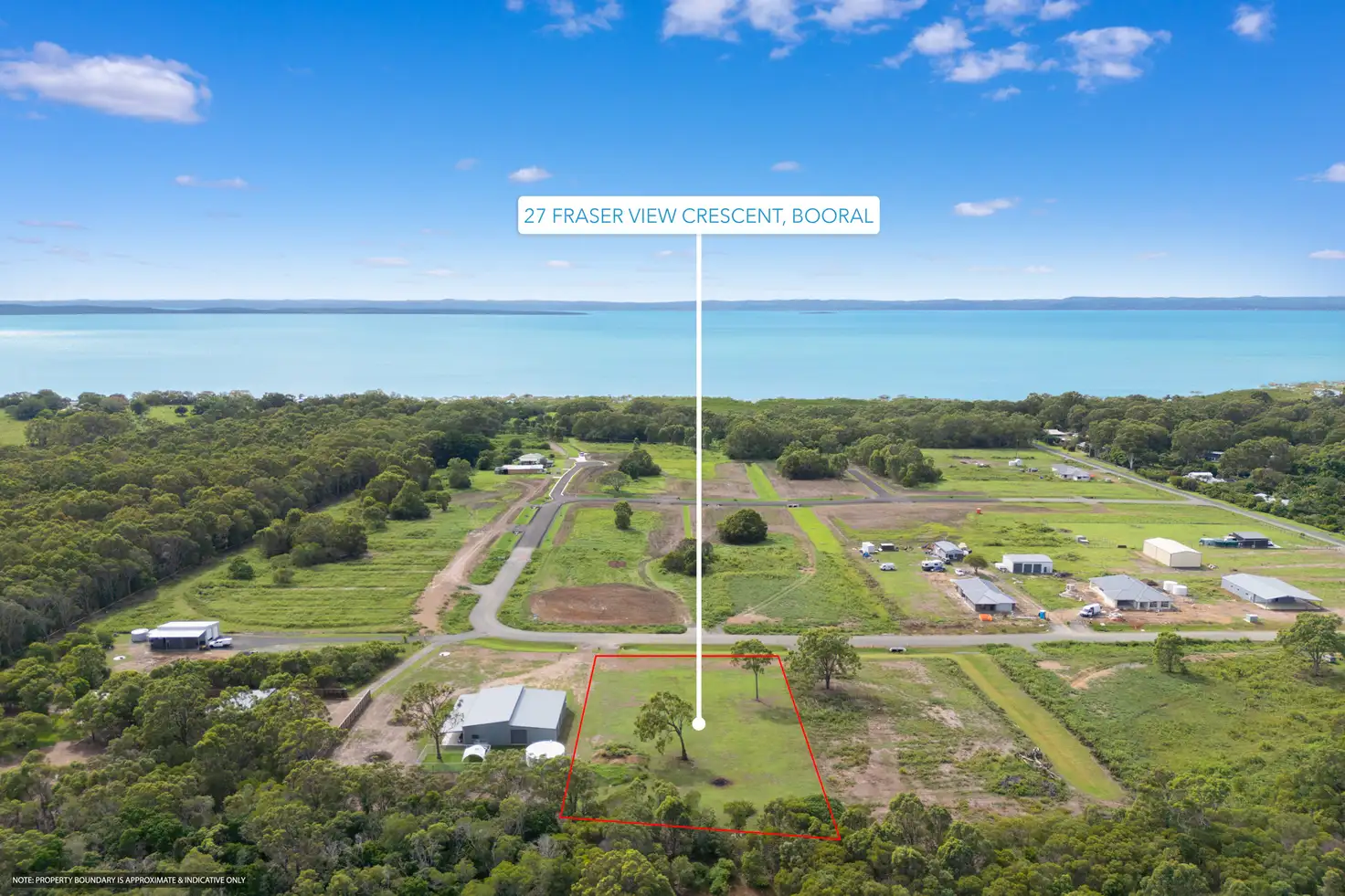 Main view of Homely land listing, 27 Fraser View Crescent, Booral QLD 4655