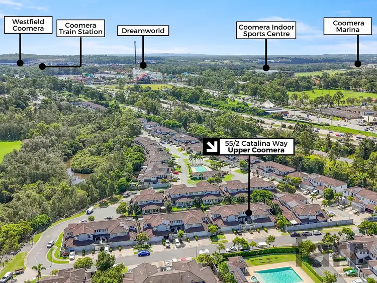 Main view of Homely townhouse listing, 55/2 Catalina Way, Upper Coomera QLD 4209