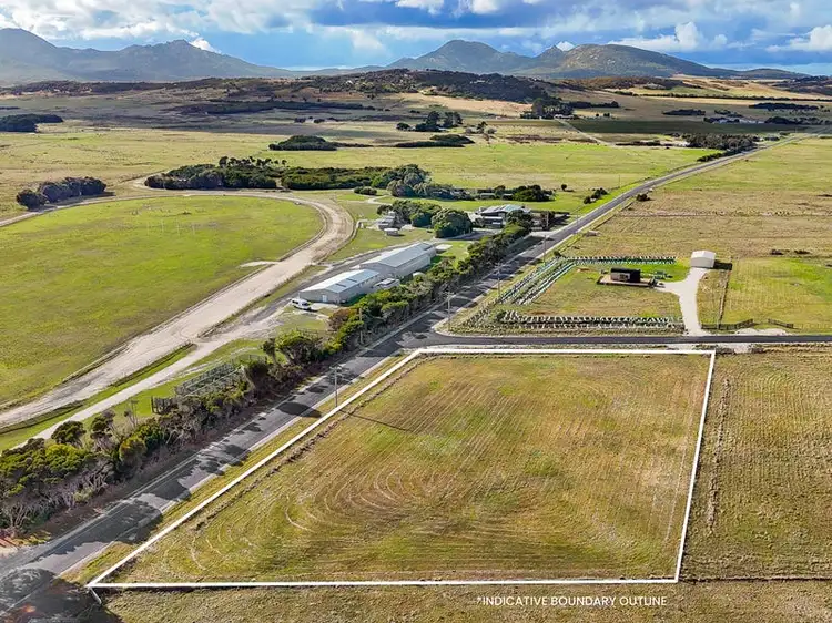 Main view of Homely land listing, 2 Chalky Lane, Whitemark TAS 7255