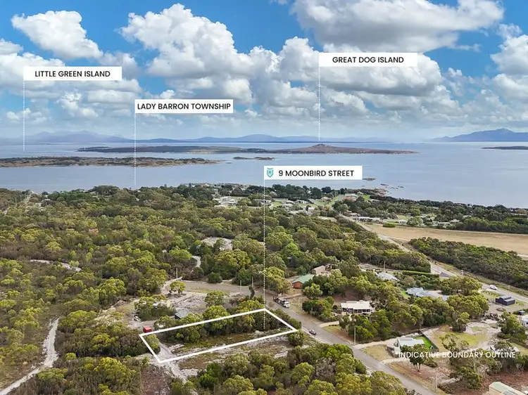 Main view of Homely land listing, 9 Moonbird Street, Lady Barron TAS 7255