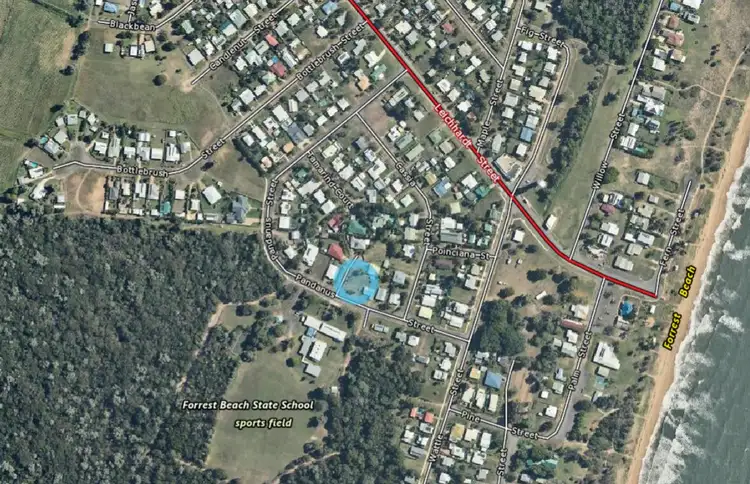 Second view of Homely land listing, 39 Pandanus Street, Forrest Beach QLD 4850