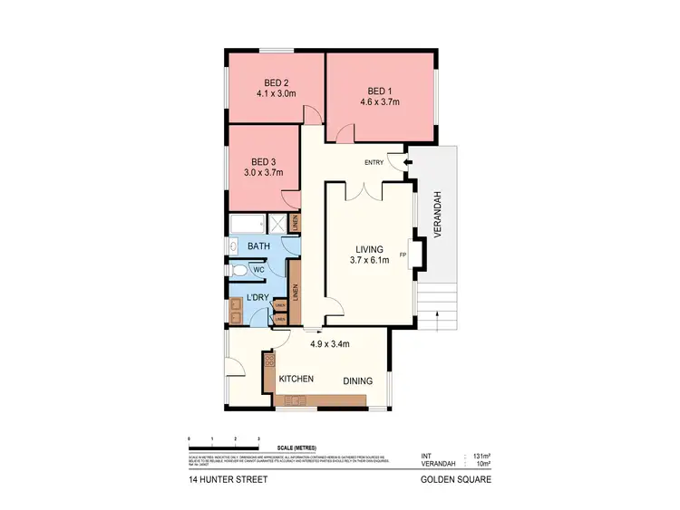 Third view of Homely house listing, 14 Hunter Street, Golden Square VIC 3555