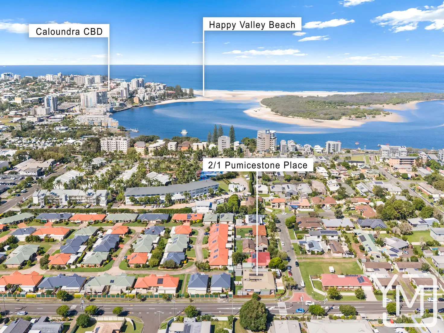 Main view of Homely semi-detached listing, 2/1 Pumicestone Place, Golden Beach QLD 4551