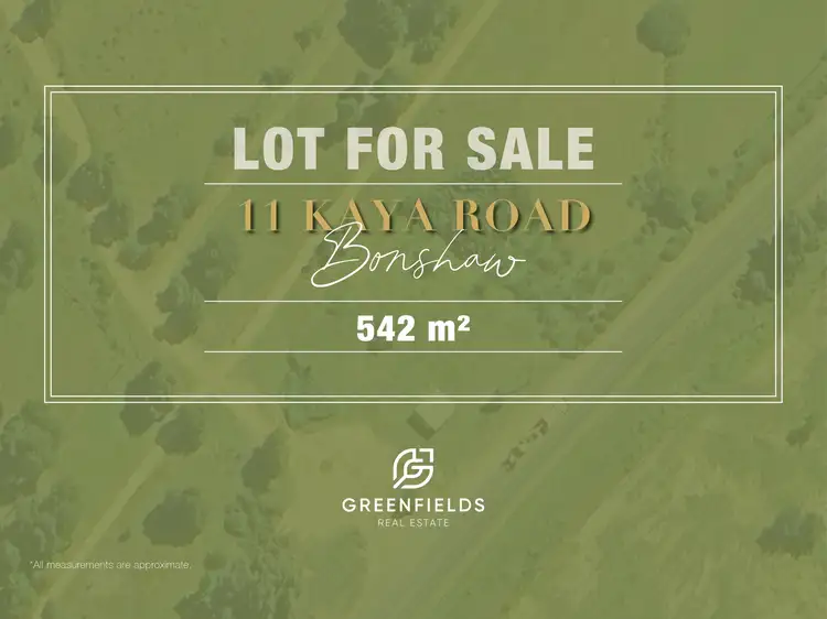 LOT 117 Kaya Road, Bonshaw VIC 3352