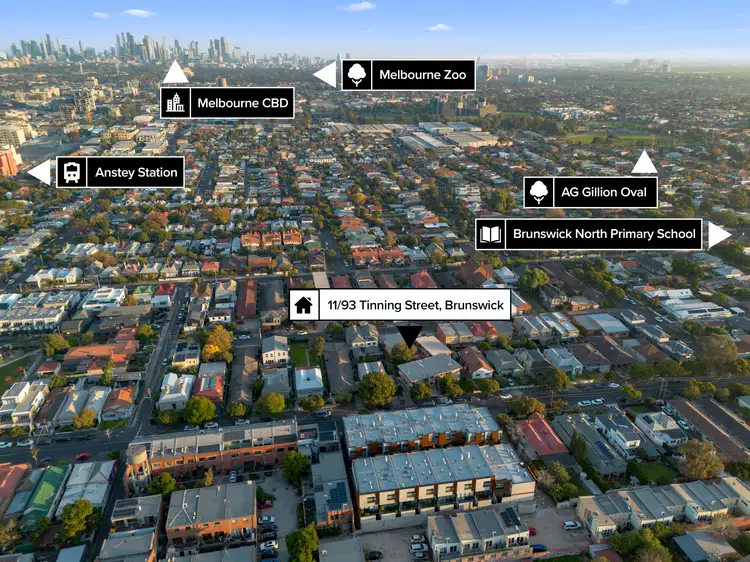 Second view of Homely unit listing, 11/93 Tinning Street, Brunswick VIC 3056