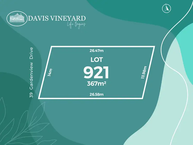 Main view of Homely land listing, LOT Lot 921, 39 Gardenview Drive, Diggers Rest VIC 3427